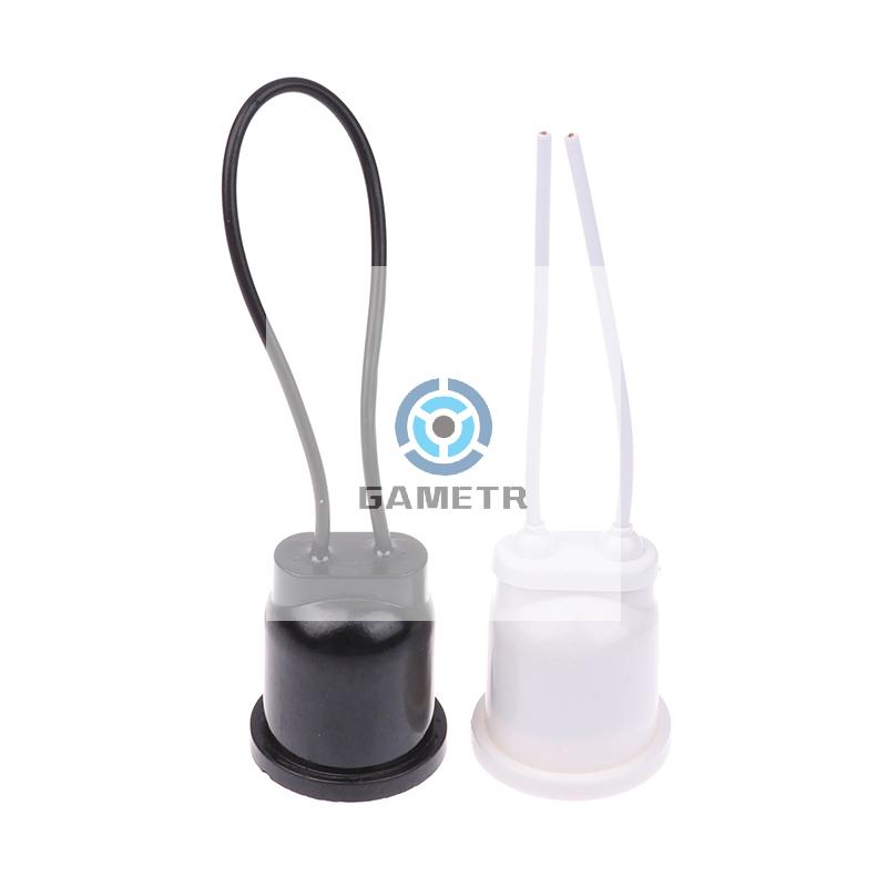 Outdoor Waterproof E27 Bulb Socket Copper Wire 1-5pcs Plant Grow Light Lamp Holder with Wire.