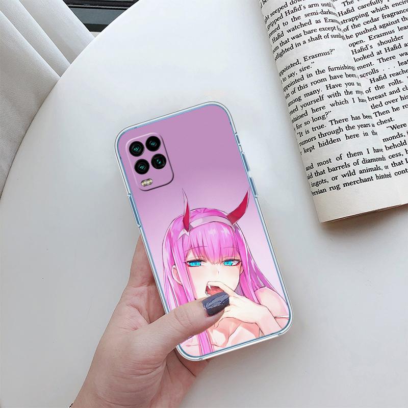 

BH49 Zero Two Transparent Phone Case for LG K22 K30 K40 K40S K41 K42 K50 K50S K51 K51S K52 K61 K62 K71 K92 Q60 Q61 V40 V50 V60 LG K52