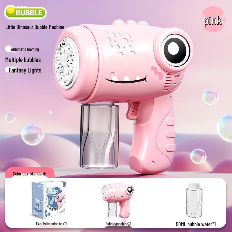 Gatling Bubble Gun: Automatic Electric Handheld Bubble Maker for Kids