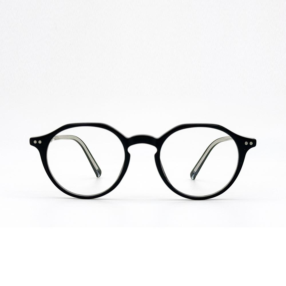 Lapeullolida Bee Black Horn-Rimmed Glasses