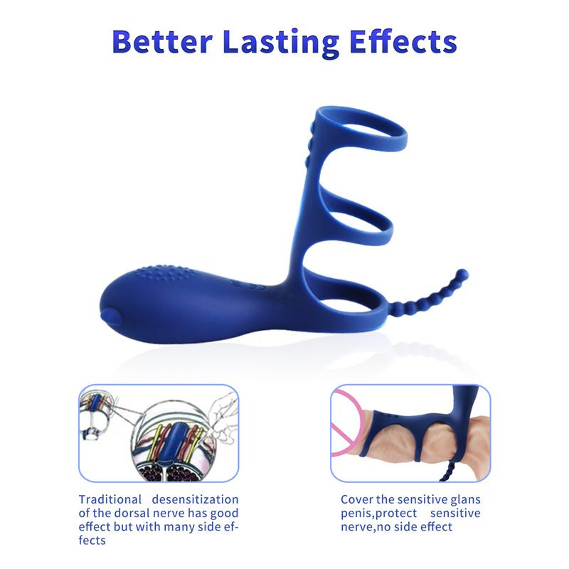 Intimate Goods Penisring Piggy Vibration Enlarge Penis Cunnilingus Erotic Toys Balles Cock Suck For Men Erotic In Couple