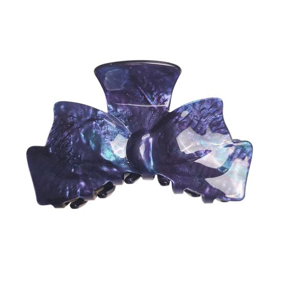 Hair Claw for Women Bowknot Shape Hair Clip Anti-slip Teeth Shark Hair Claw