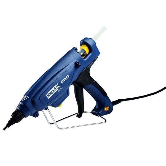 Pistolet À Colle Semi-industriel PRO RAPID EG360 - Haut Débit 1800g/h - Ø 12mm - Gâchette 4 Doigts