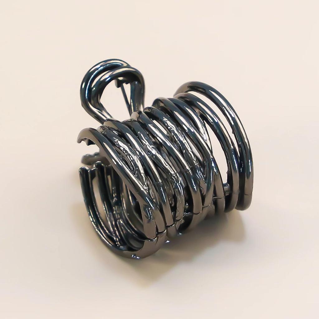 Fashion Gold Color Hollow Geometric Hair Clips Metal Hair Claw Cross Hairclip Headband Hairpin HairCrab Women Hair Accessories