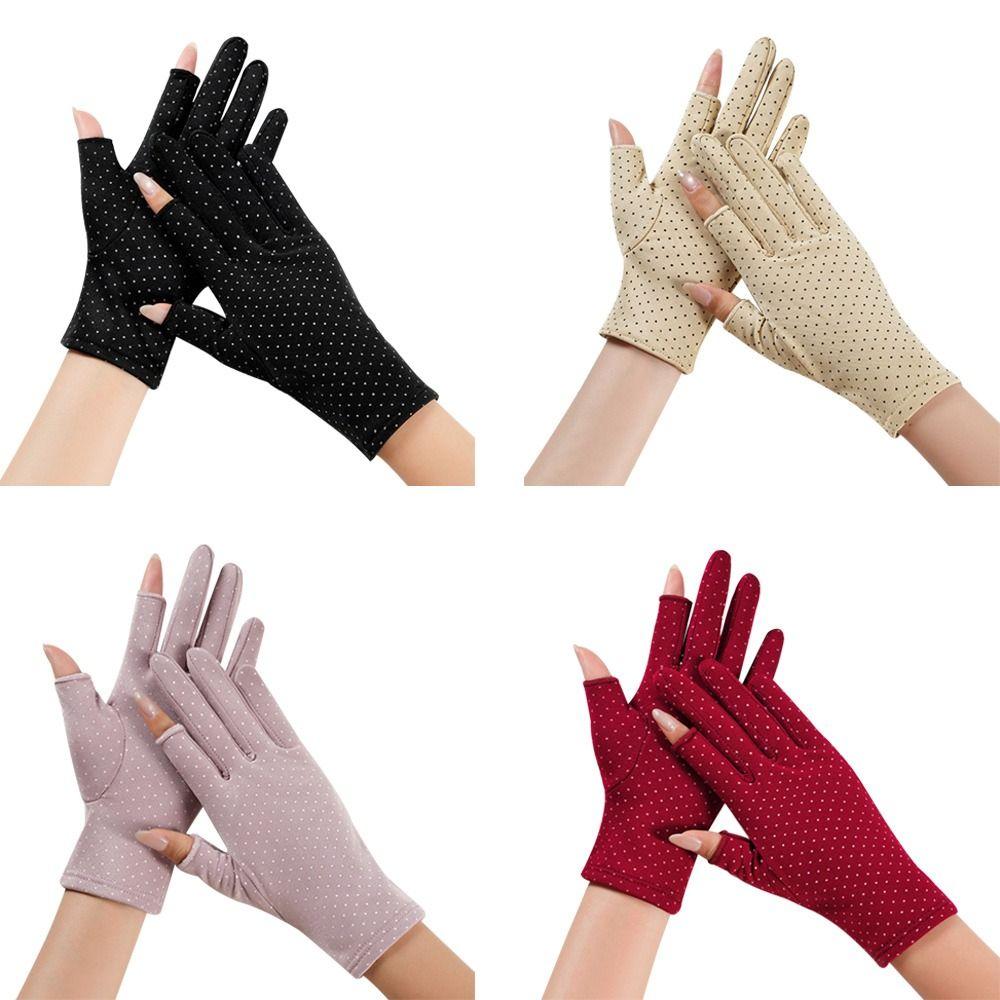 Lining Fleece Women's Winter Gloves Windproof Driving Gloves Fashion Velvet Mittens Outdoor