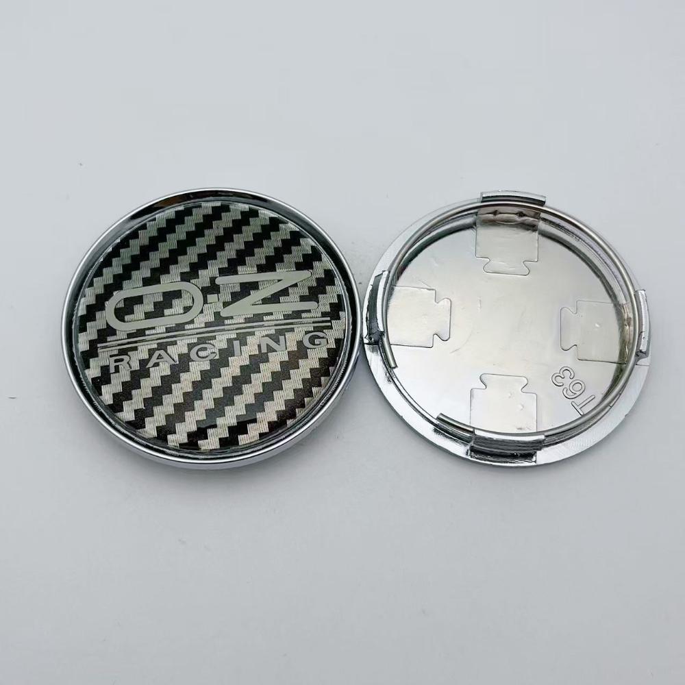 4pcs 63mm 58mm OZ O.Z Racing Logo Emblem Badge Car Wheel Center Cap Wheel Hubcap Rims Dust Cover M592 Car Styling Accessories