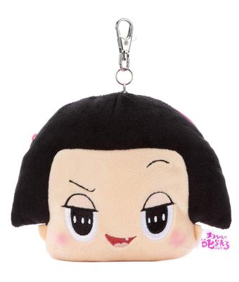 Chico-chan Will Scold You! Plush Pass Case with Reel, Chico-chan, Approximately 12cm Tall