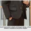 Boys' Autumn and Winter Formal Suit for Weddings and Events – Children's Dress Coat Set