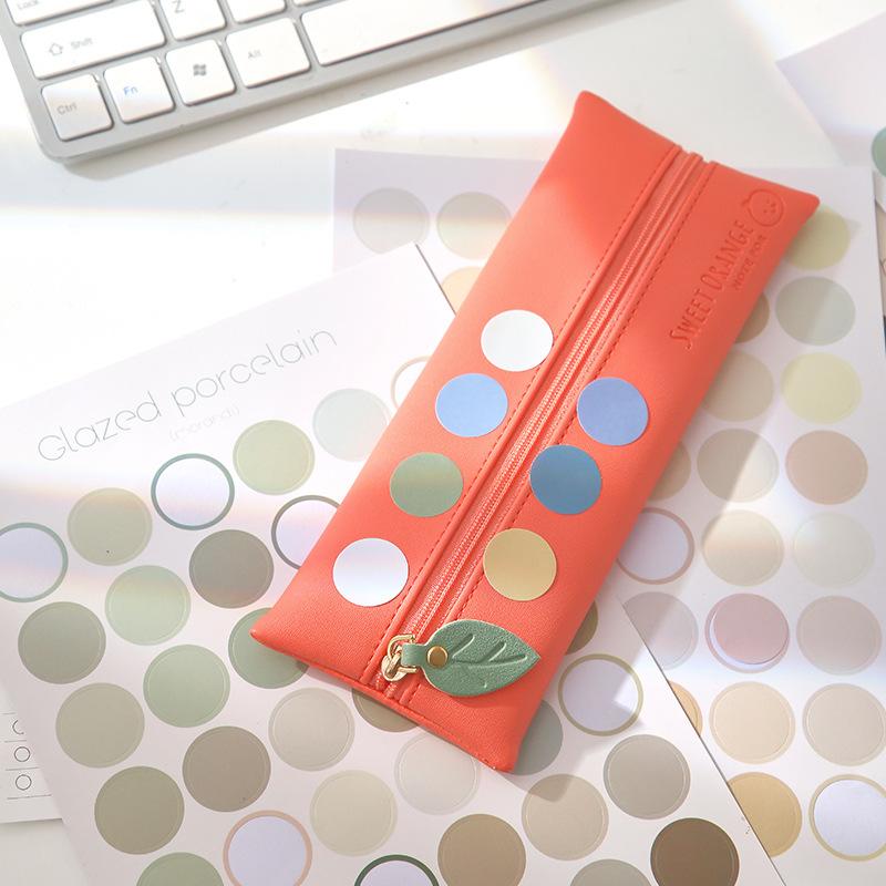 1 Sheets Retro Diary Decoration Sticker Stationery Morandi Postmark Dot Sticker Diy Journal Planner