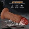 Ultra Large Realistic Dildo Liquid Silicone No Balls Female Masturbation Adult Toy