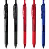 Pentel Ballpoint Gel Ink Gel S 0.5mm BLN125-5AMZ 2 Black, 2 Red, 1 Blue