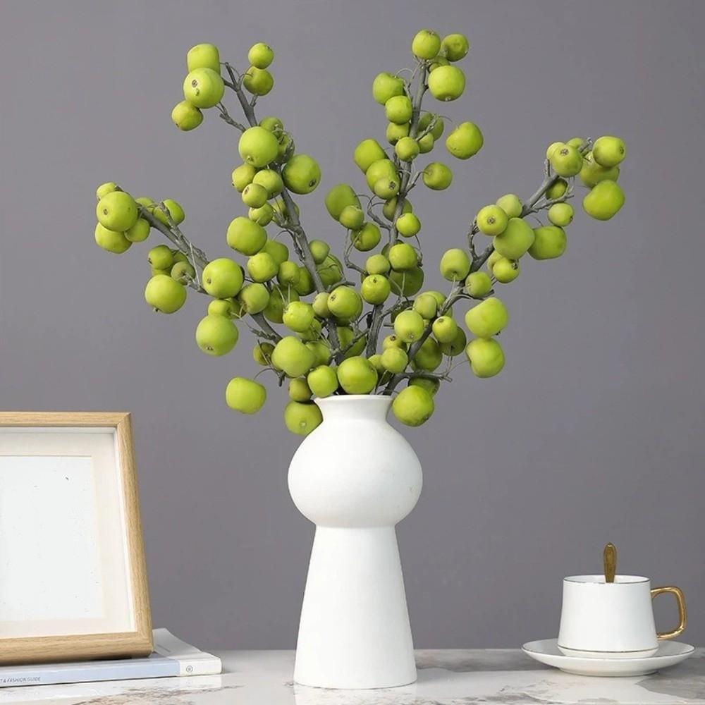 30 Heads Artificial Fruit Branch Small Fruit Fake Plants  Living Room Decoration