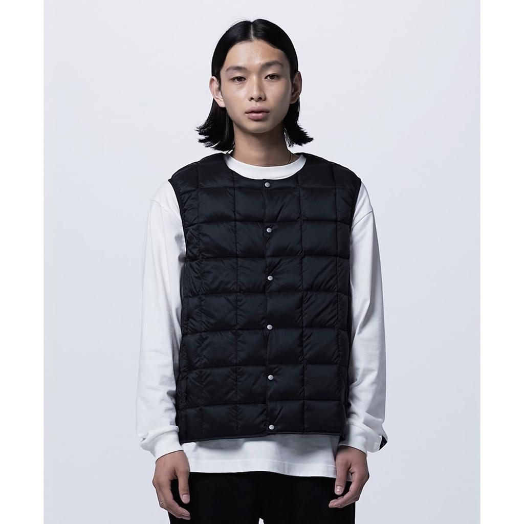 TAION Crew Neck Button Down Inner Vest Men's (TAION-004)