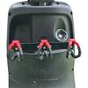 2/3/4/6 Hooks Electric Scooter Hook No Punching Installation Multifunctional Delivery Bag Hooks Universal Fixed