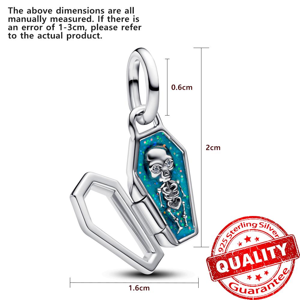 New Winter Series Pavé Clip Beads Snowflake & Butterfly Dangle Charm Fits Original Bracelet Cute Necklace Accessories Gift