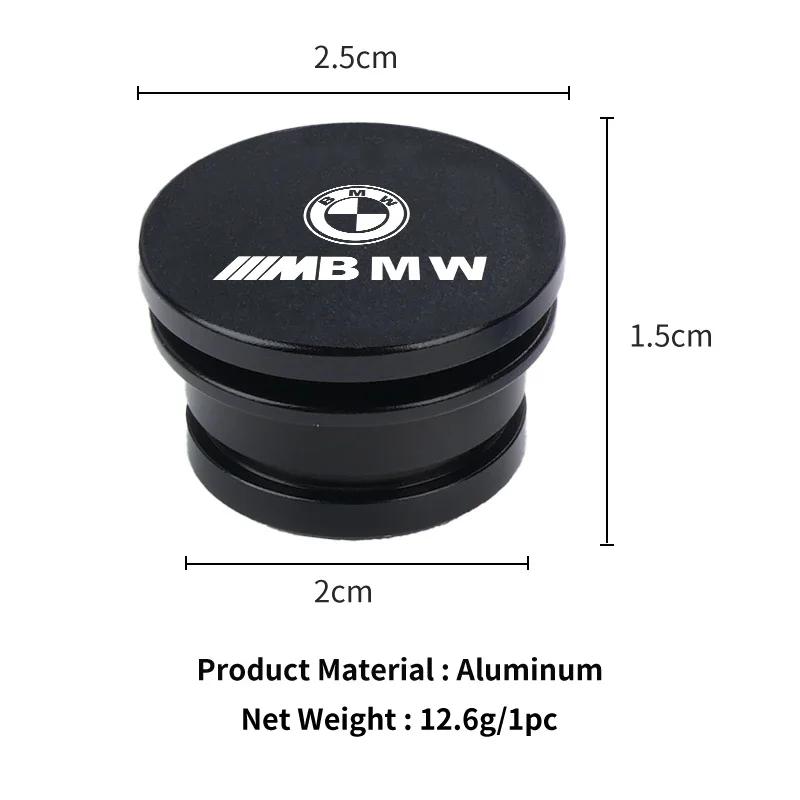 New Metal Car Cigarette Lighter Cover Decorative Cover DustProof Dust Cover Auto Accessories For BMW Motorsport X1 X3 X5 E