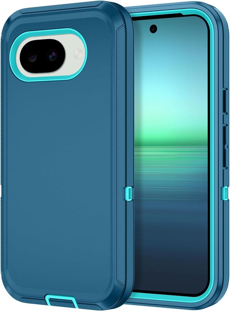 3IN1 Full Body Protect Defender Dust/Drop Proof Case for Google Pixel 10A 9A 8A Pro XL Rugged Original Heavy Duty Ott-Box Funda