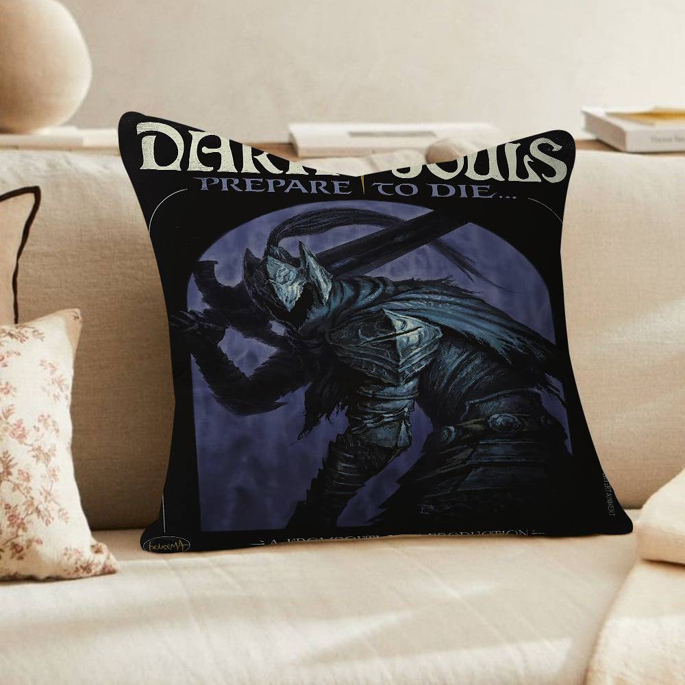 Dark Souls Retro Art Cushion Cover X Polyester Sofa Cushions Decorative Throw Pillows Home Decoration Pillowcover