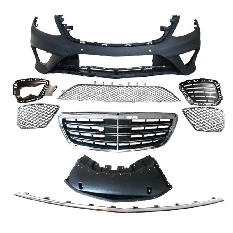 Mercedes W222 S-Class 14-17 AMG S65 Pre-Facelift Wide Body Kit: Front Bumper, Rear Bumper, Side Skirts