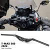 New Motorcycle Aluminum Handlebar For Yamaha T-Max 560 T-MAX560 TMAX560 T-MAX TMAX 560 2022 2023 2024 Handle Bar Black
