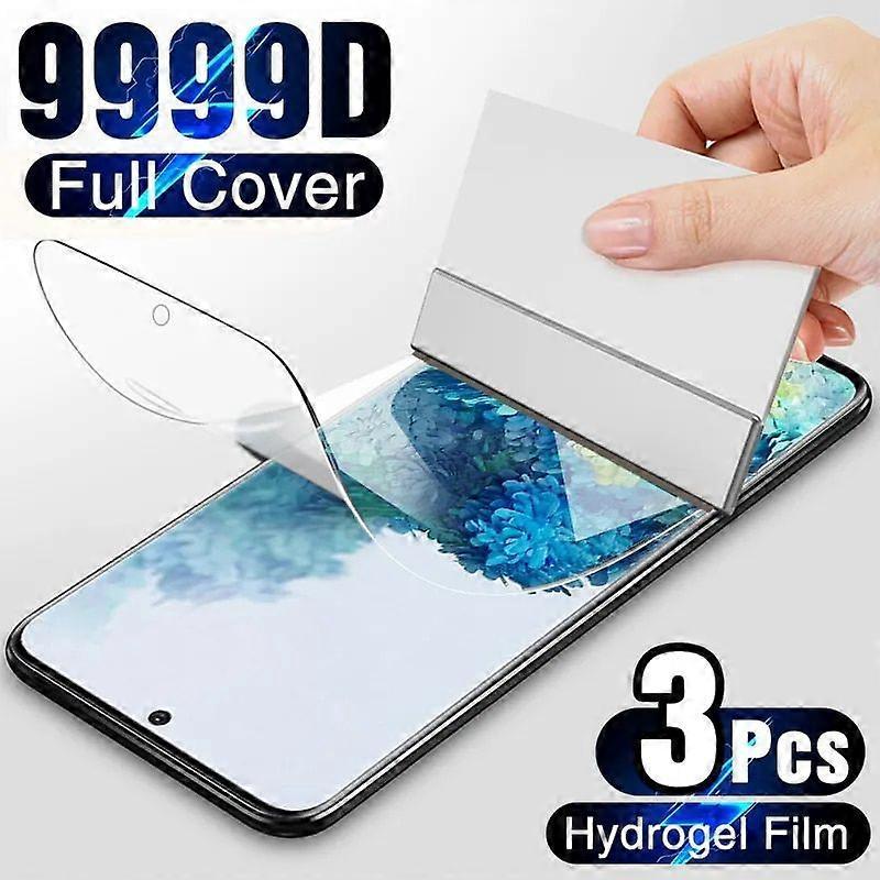 3Pcs Hydrogel Film for Redmi Note 8 Pro Screen Protector
