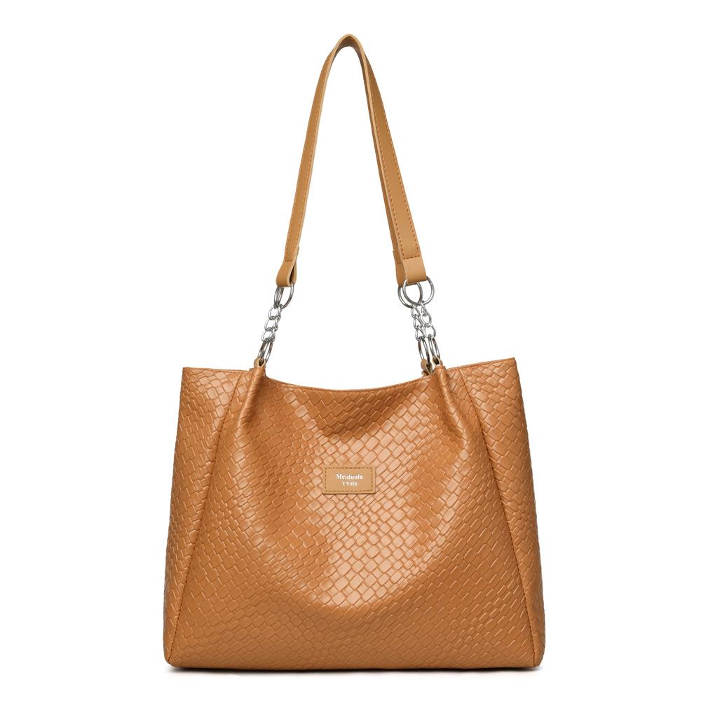 Large-capacity Fashionable Texture Handbag, Niche Commuter Single-shoulder Bag, Tote Bag