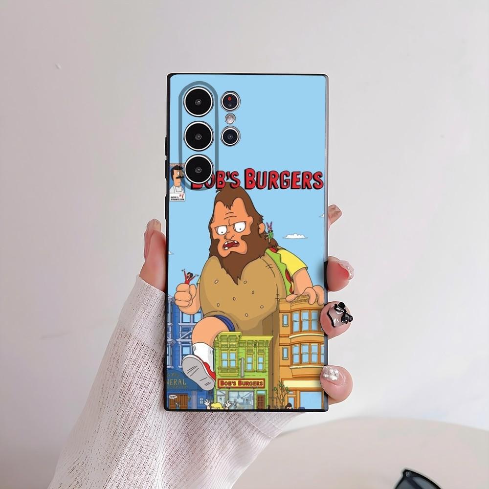 

Cartoon B-Bobs Burgers Phone Case For Samsung Galaxy S25 S24 S22 S23 Ultra S21 S20 Plus 5G Frosted Non-Slip Full Cover Soft Case samsungS24