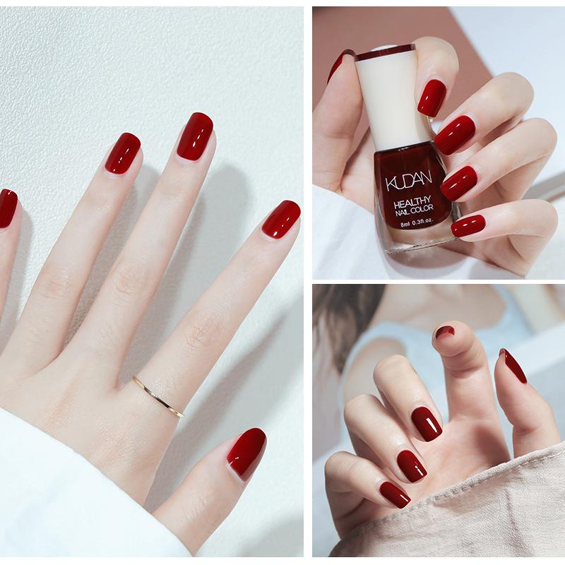 Cool Dan Long-Lasting, Quick-Dry, Peelable Nail Polish for Autumn & Winter