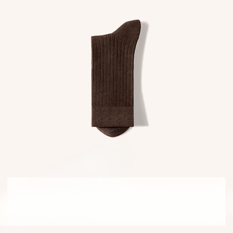 Men's Spring and Autumn Pure Cotton Deodorant Sweat Absorbing Student Tube Socks