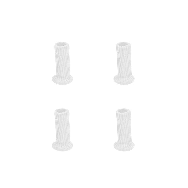 

4/16 шт. Вязаные защитные чехлы на ножки стула, чехлы для ножек мебели, стола, стула, противоскользящие, защита для мебели, домашний декор