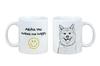 Akita, Akita Inu - Cup with a Dog, Cheerful Cup for a Dog Lover, Personalized Gift from the Brand