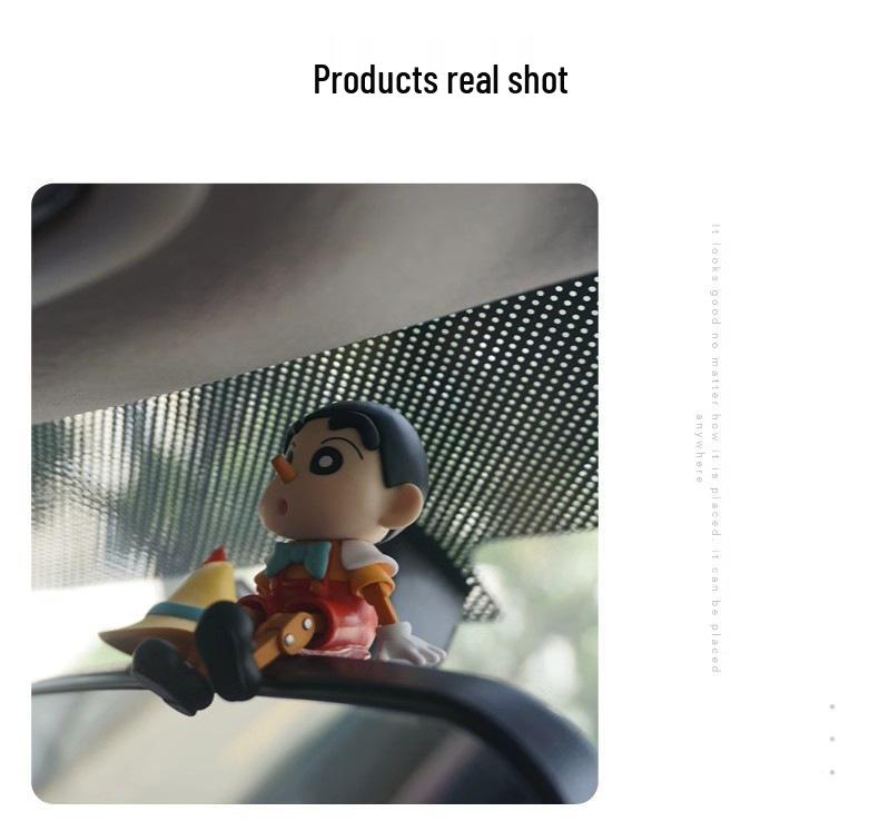 Puppet Crayon Shin-chan Pinocchio Nohara Shinnosuke Movable Toy Gift