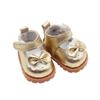 1 pair Mini DollS Shoes White Pink Bow Shoes for 10cm Cotton Doll Shoes Accessories Princess Small Leather Shoes DIY Doll Toy