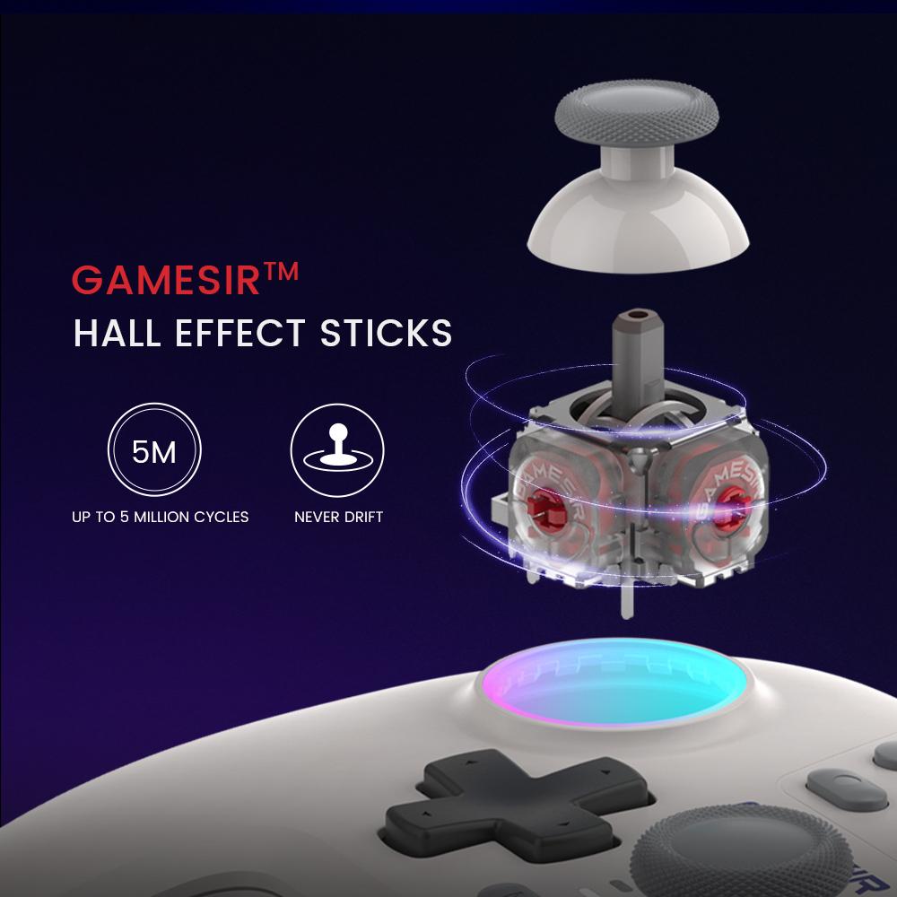 Controller Wireless GameSir Nova per Switch Gamepad Bluetooth Joystick a Effetto Hall per Nintendo Switch Telefono Android PC