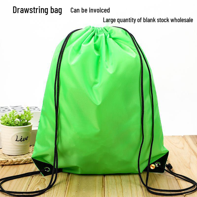 Polyester Sports Drawstring Bag with Custom Logo for Basketball & Football Events