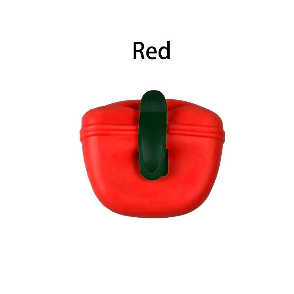 Hersteller Silikon Hunde-Trainings-Hüfttasche Tragbare Futterbelohnungs-Aufbewahrungstasche Welpen-Snacktasche mit Magnetclip Haustier-Ausflug