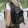Multi-Functional Fishing Chest Pack Waterproof Tactical Sling Bag Outdoor Angling Hiking Camping Lightweight