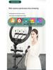 2025 Ring Light Stand for Live Streaming & Beauty Selfies - 22-inch Mobile Phone Holder for Influencers