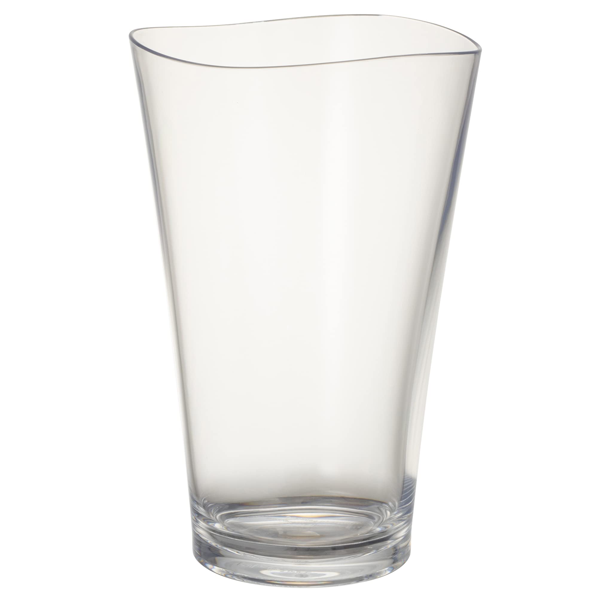 

Stylish tumbler glass for iced coffee, highballs, juice, beer, and more. A great Mother s Day or wedding gift. Also makes a great pair of glasses.