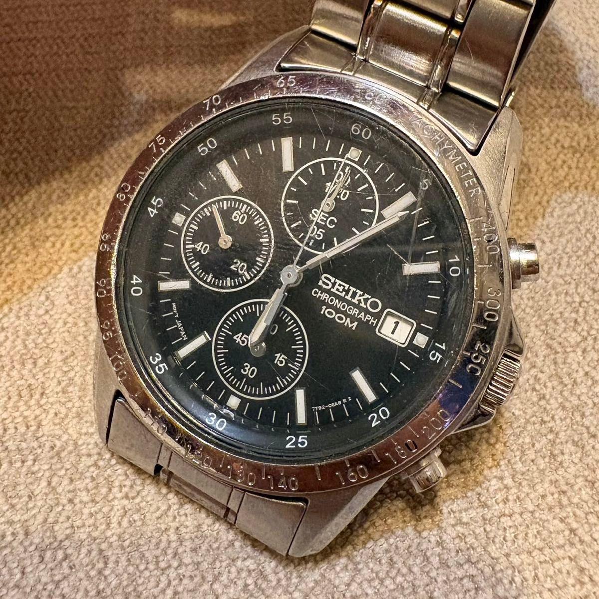 Used SEIKO Seiko Chronograph Watch