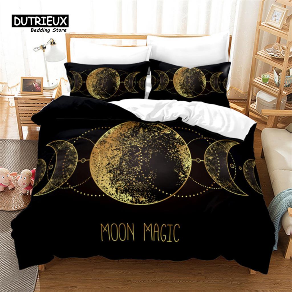 Comfortable Stylish Pattern Duvet Cover Set With Duvet Cover And Pillowcases King Queen Twin Sizes For Boys Girls And Kids