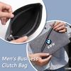 WKRA1 Fashion Car Portable Storage Bag Suede Leather Zipper Wallet For BMW X1 X2 X3 X4 X5 X6 X7 GT E53 E70 E71 F25 E84 M Sticker