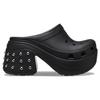 Crocs Siren Studded Clogs 'Black' Women's 209017