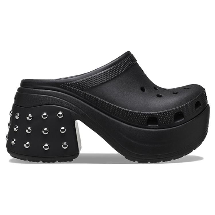 Crocs Siren Studded Clogs 'Black' Women's 209017