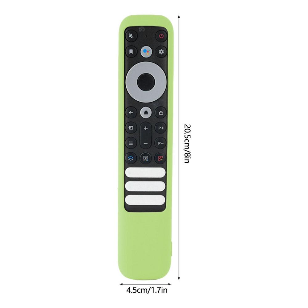 

Silicon Remote Case forTCL TV Remote Control RC902V FMR1 GoogleAndroid Smart QLEDVoice TV Protective Cover Environmentally