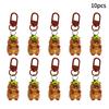 10Pcs Set Kapibala Hairpin Animation Sunglasses Capybara Headband Keychains Gifts For Guests Phone Bag Animal Pendants