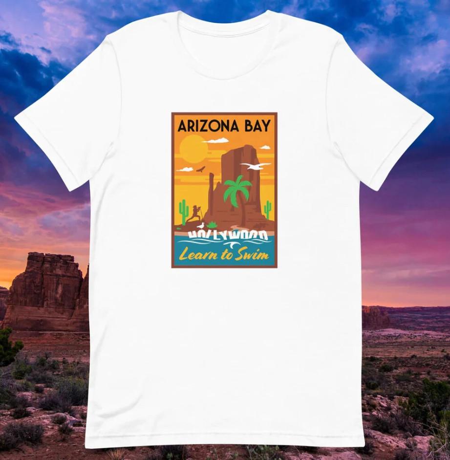 

Learn to Swim Arizona Bay T-shirt, size S-4XL 4XL