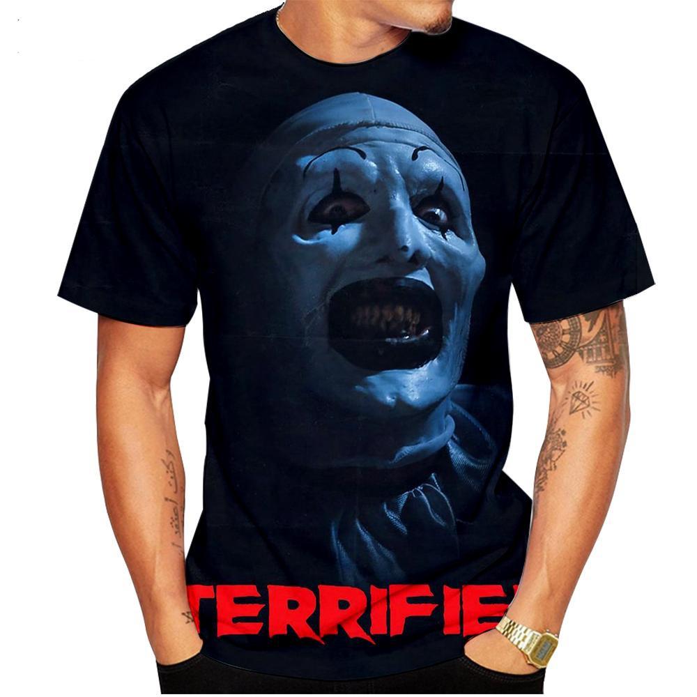 Hot Sale Classic Movie Terrifier Print  Fashion Casual American  Movie Poster Design  Adults Surf