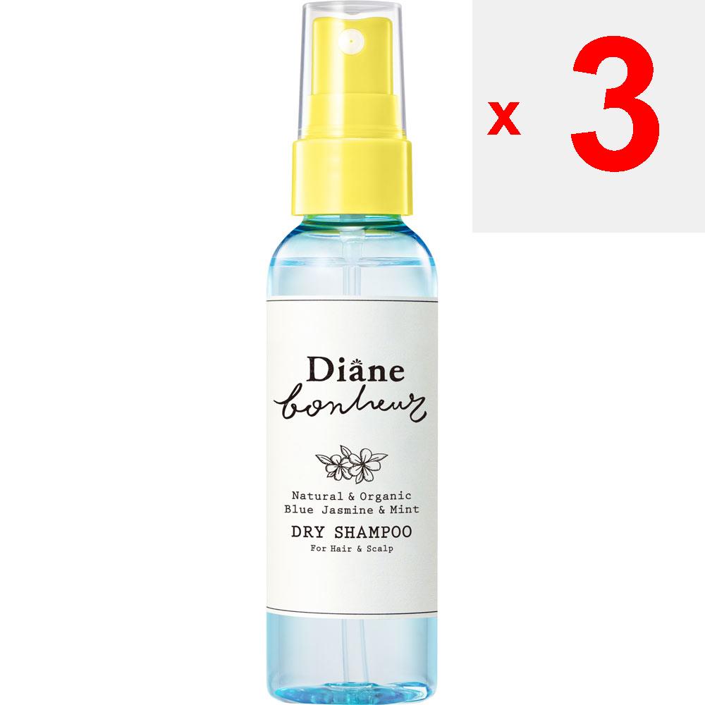 Nature Labo Diane Bonheur Shampoing Sec Parfum Jasmin Bleu et Menthe 55ml Autres Produits Coiffants Shampoing Sec Vaporiser la brume près du cuir chevelu et ma