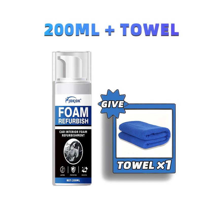 

200 мл Многоцелевой пенообразователь для ремонта автомобиля, Долговечная защита, Легкое нанесение, Незаменим для чистки салона и кузова